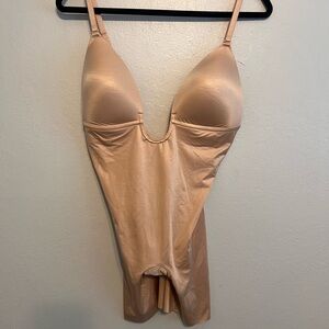 SPANX Beige Shapewear Bodysuit